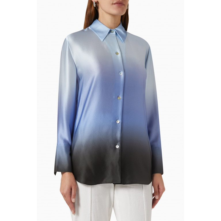 Vince - Dip-Dye Ombré Shirt in Silk