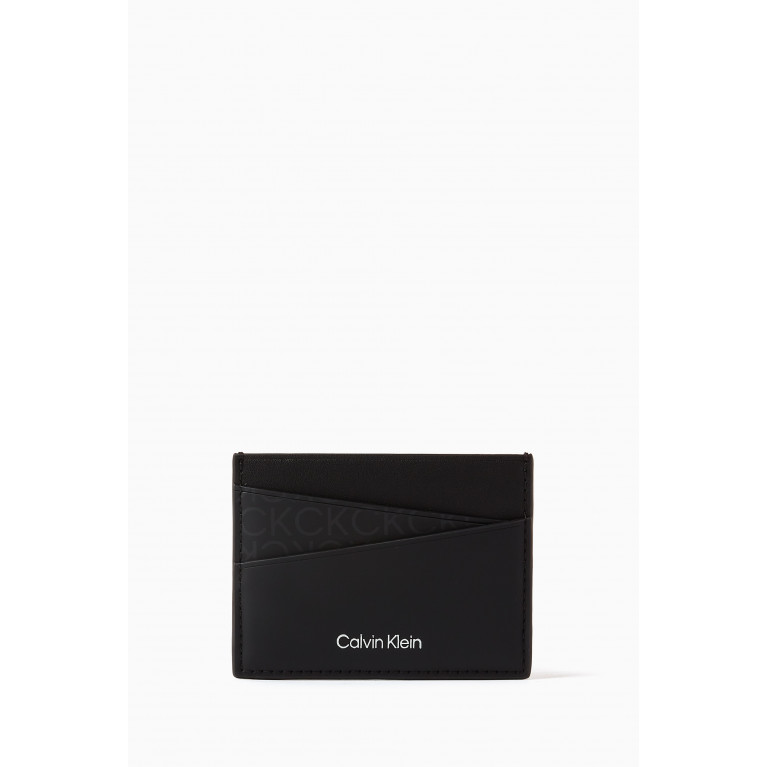 Calvin Klein - Logo Cardholder in Faux Leather