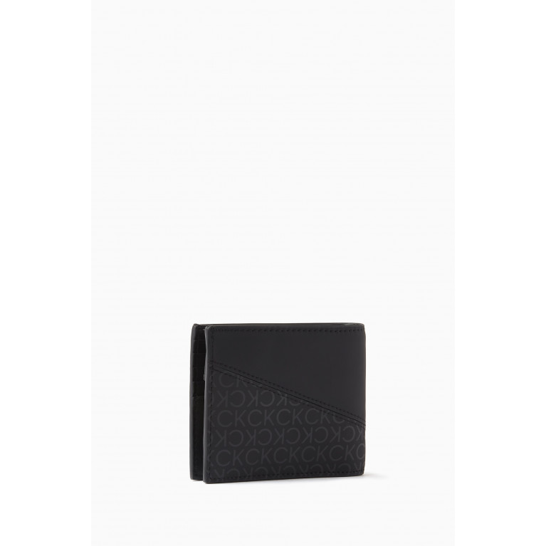 Calvin Klein - Bi-fold RFID Cardholder in Recycled Faux Leather