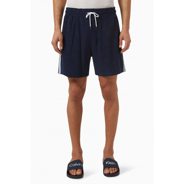 Calvin Klein - Logo Tape Shorts in Towelling