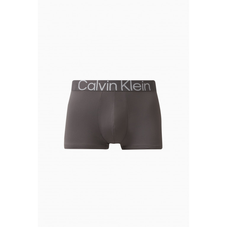 Calvin Klein - Low Rise Trunks in Jersey Grey