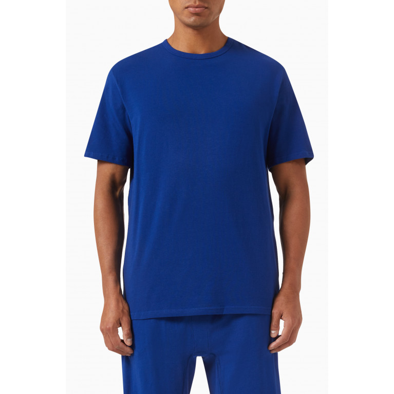 Calvin Klein - Pyjama T-shirt in Organic Cotton Blue