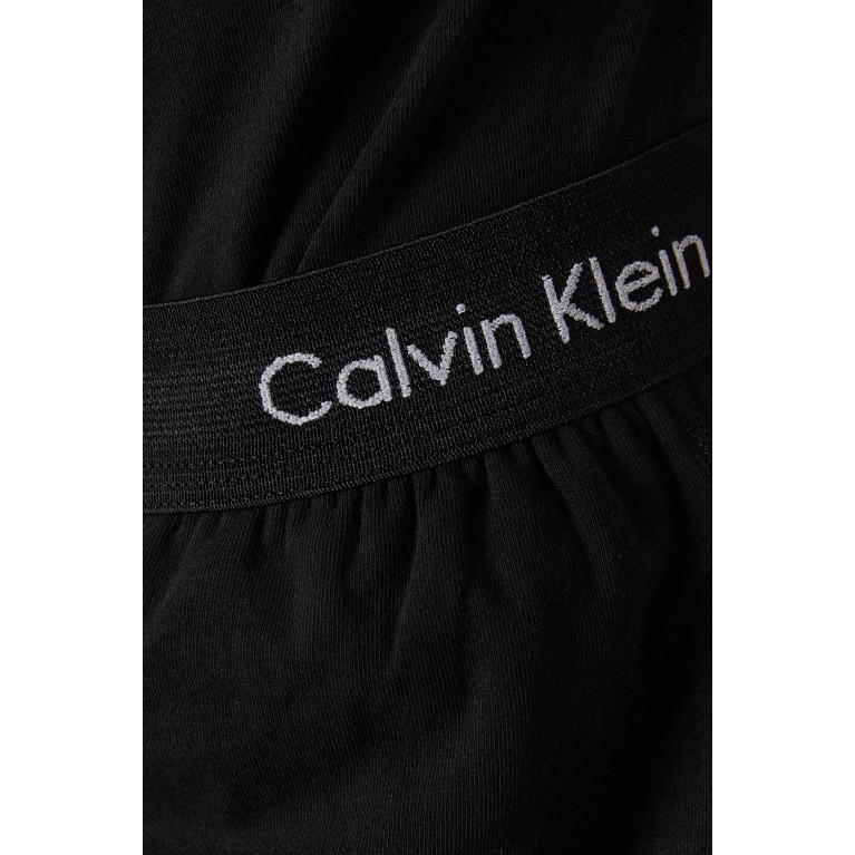 Calvin Klein - Shorts Pyjama Set in Cotton Jersey Black