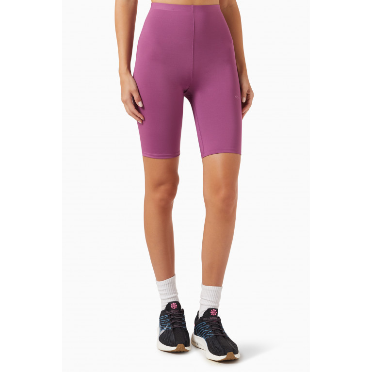 Calvin Klein - Tight Pocket Gym Shorts in Stretch Polyester Pink