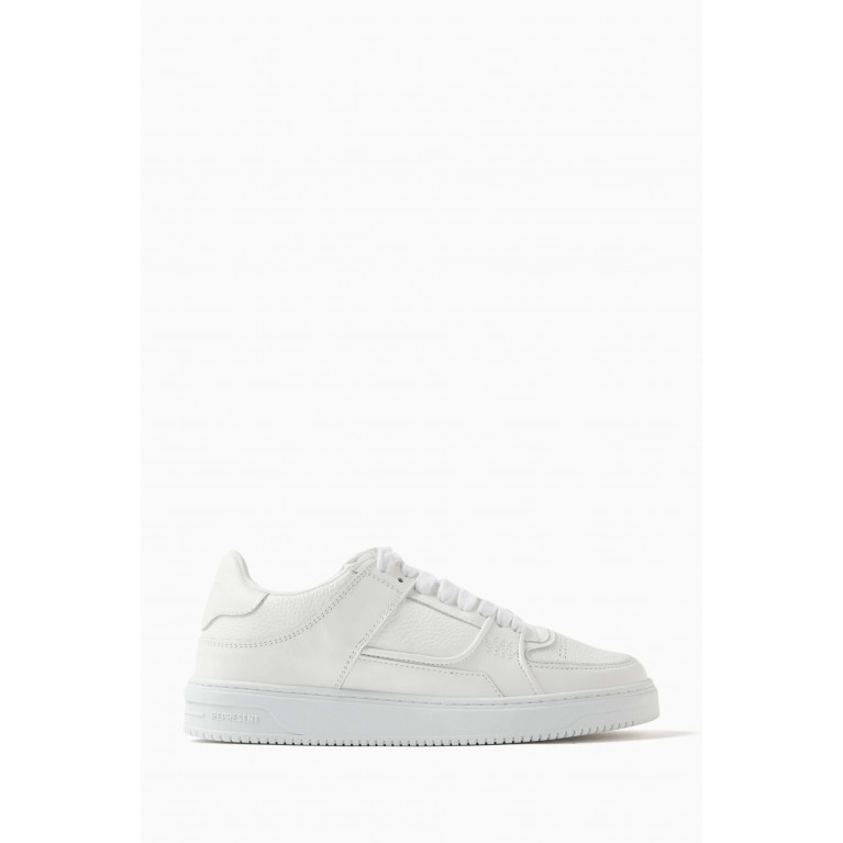 Represent - Apex Sneakers in Suede & Leather White