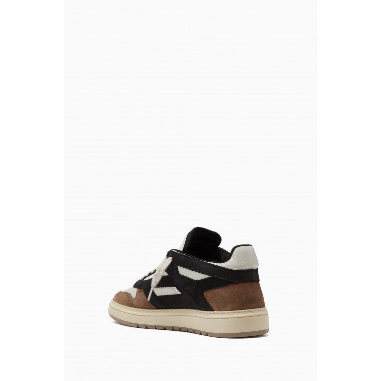 Represent - Reptor Low-top Sneakers in Calf Leather & Suede