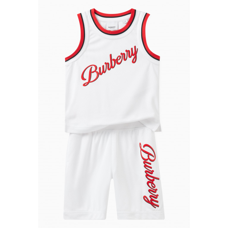 Burberry - Logo-print Jersey Shorts in Polyester