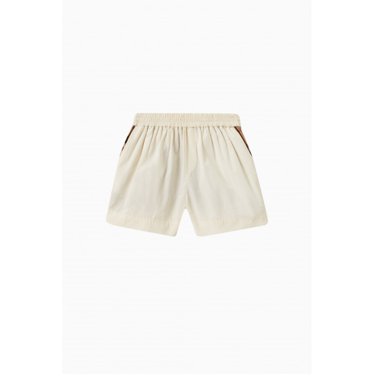 Burberry - Burberry - Aimee Vintage Check Shorts in Cotton and Polyester