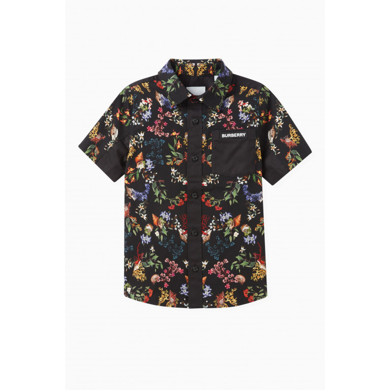Burberry - Owen Foral Shirt in Cotton