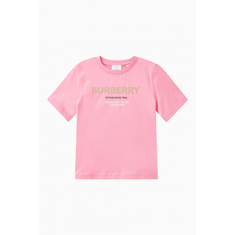 Burberry - Horseferry Print T-shirt in Cotton