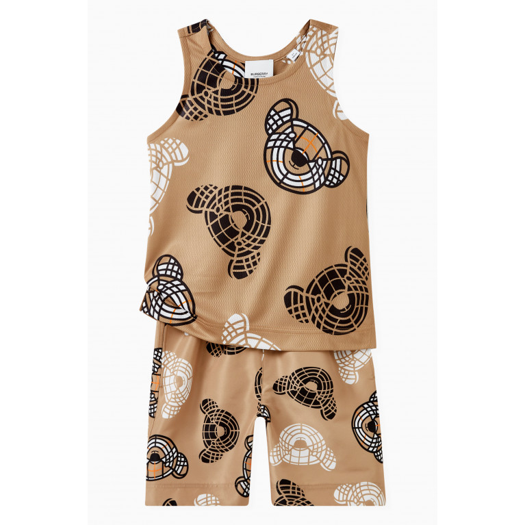 Burberry - Burberry - Benjie Bear Print Vest in Polyester