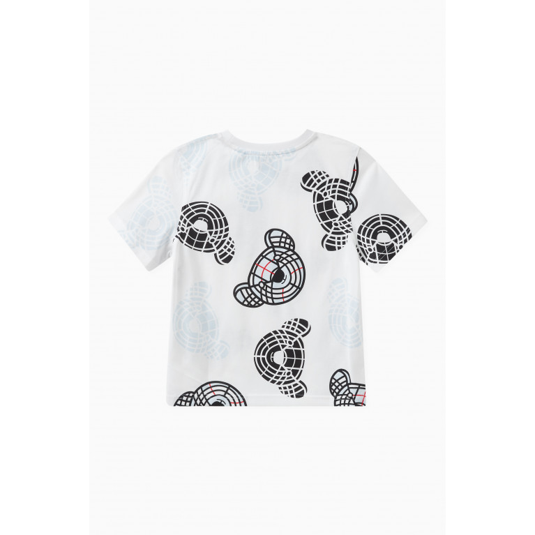 Burberry - Camron Teddy bear-print T-shirt in Cotton