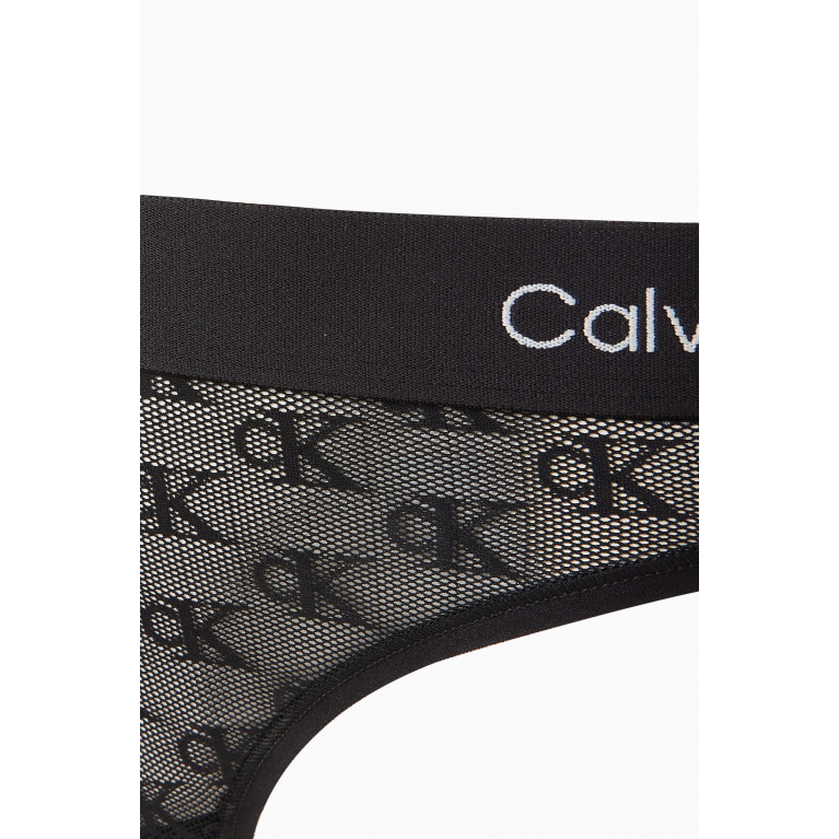 Calvin Klein - 1996 Logo Bikini Brief in Lace Black