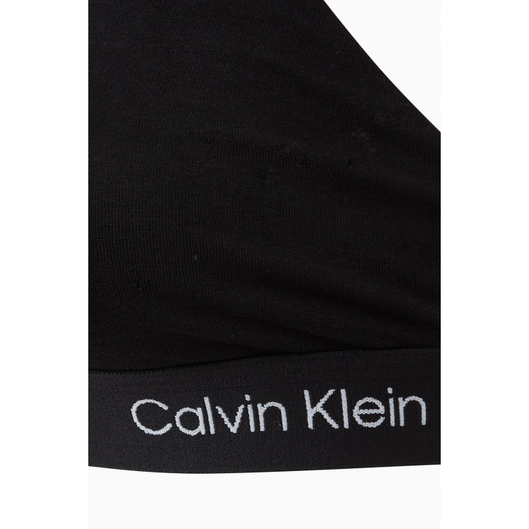 Calvin Klein - 1996 Bralette in Cotton-blend Black
