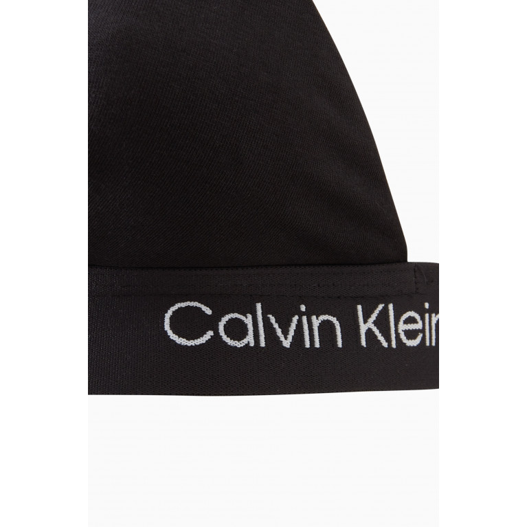 Calvin Klein - 1996 Triangle Bralette in Cotton-blend