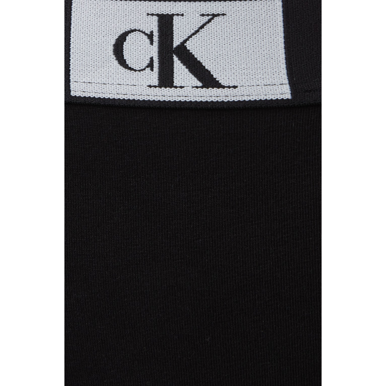 Calvin Klein - 1996 Modern Thong in Cotton-blend Black