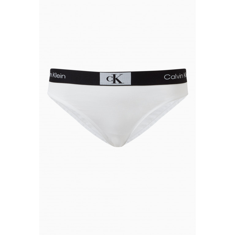 Calvin Klein - 1996 Modern Briefs in Cotton-blend White