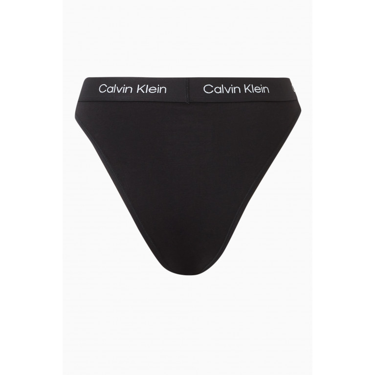 Calvin Klein - 1996 High-waisted Brazilian Briefs in Cotton-blend