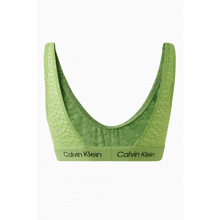 Calvin Klein - 1996 Bralette in Lace Green