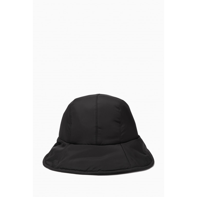 Calvin Klein - Quilted Logo Bucket Hat in Nylon