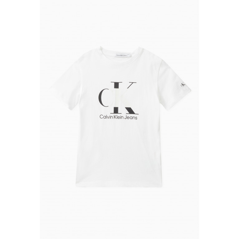 Calvin Klein - Graphic Logo Print T-Shirt in Cotton