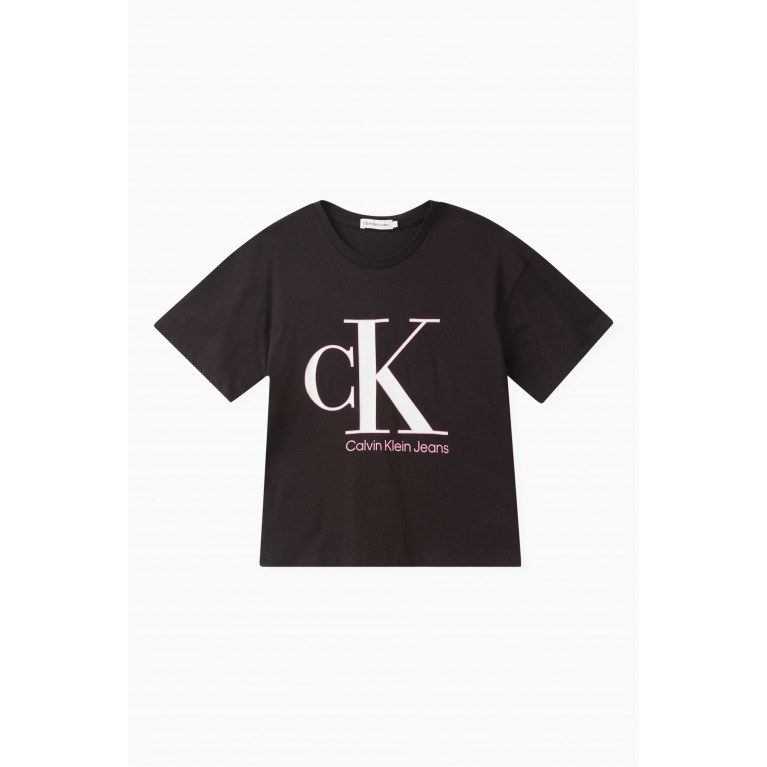 Calvin Klein - Reveal Monogram T-shirt in Cotton