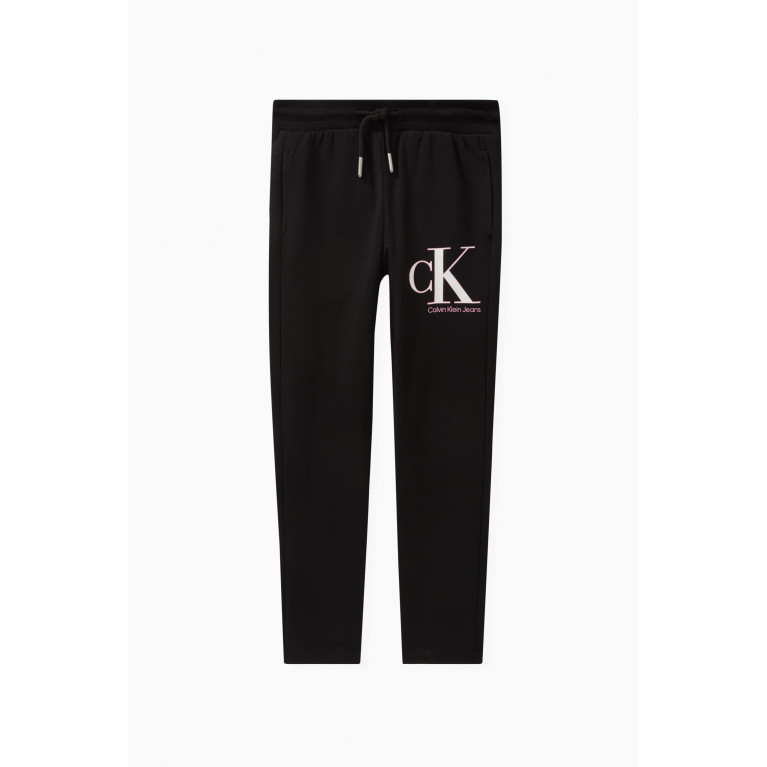 Calvin Klein - Reveal Monogram Sweatpants in Stretch Cotton