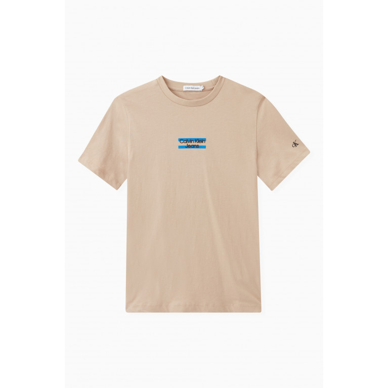 Calvin Klein - Logo Print T-shirt in Cotton