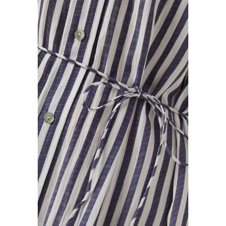Vince - Coastal Stripe Shirt Dress