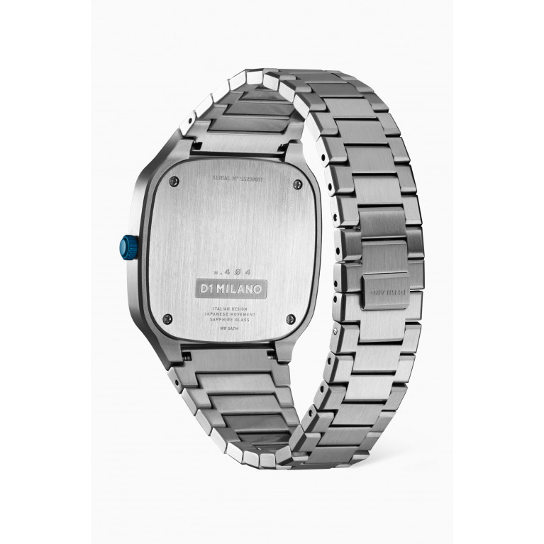 D1 Milano - Square Watch in Stainless Steel, 37mm