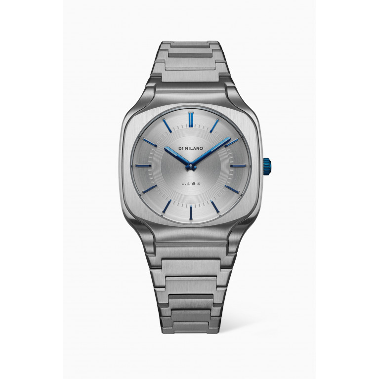 D1 Milano - Square Watch in Stainless Steel, 37mm