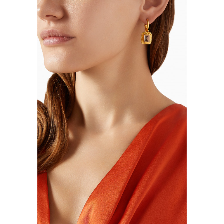 VALÉRE - Breeze Earrings in 24kt Gold-plated Metal