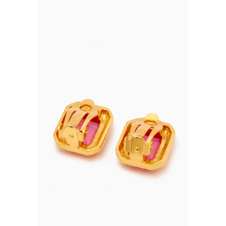 VALÉRE - Scandal Stud Earrings in 24kt Gold-plated Brass