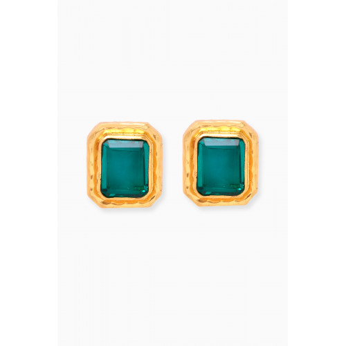 VALÉRE - Scandal Clip-on Earrings in 24kt Yellow Gold-plating