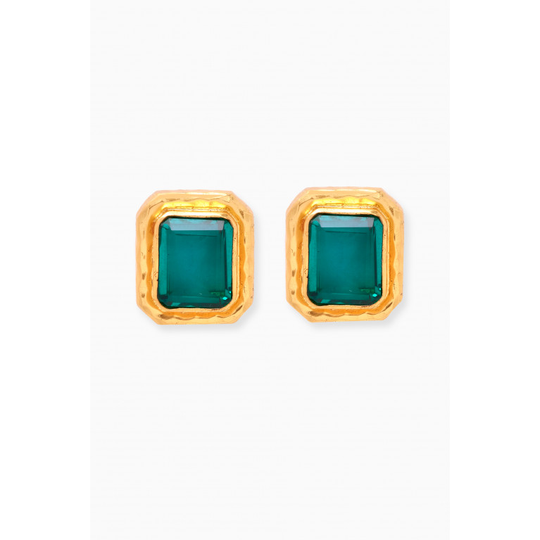 VALÉRE - Scandal Clip-on Earrings in 24kt Yellow Gold-plating