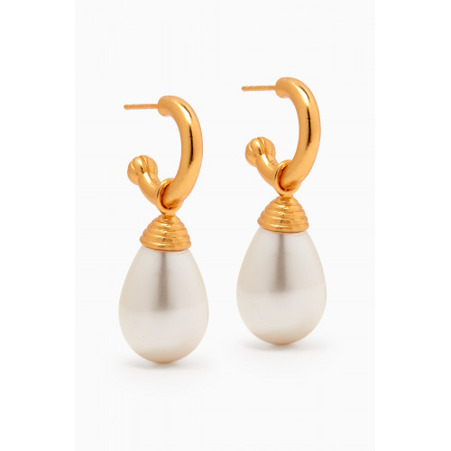 VALÉRE - Moment Earrings in 24kt Yellow Gold-plating