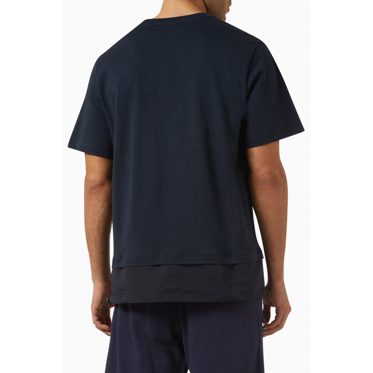 NASS - Alex T-shirt in Cotton Jersey Blue