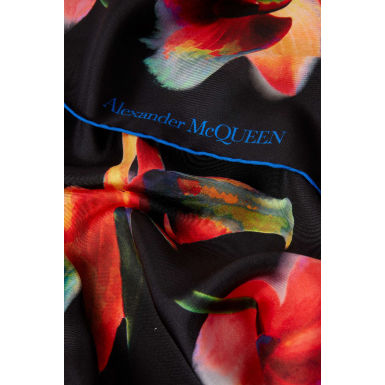 Alexander McQueen - Orchid Scarf in Silk