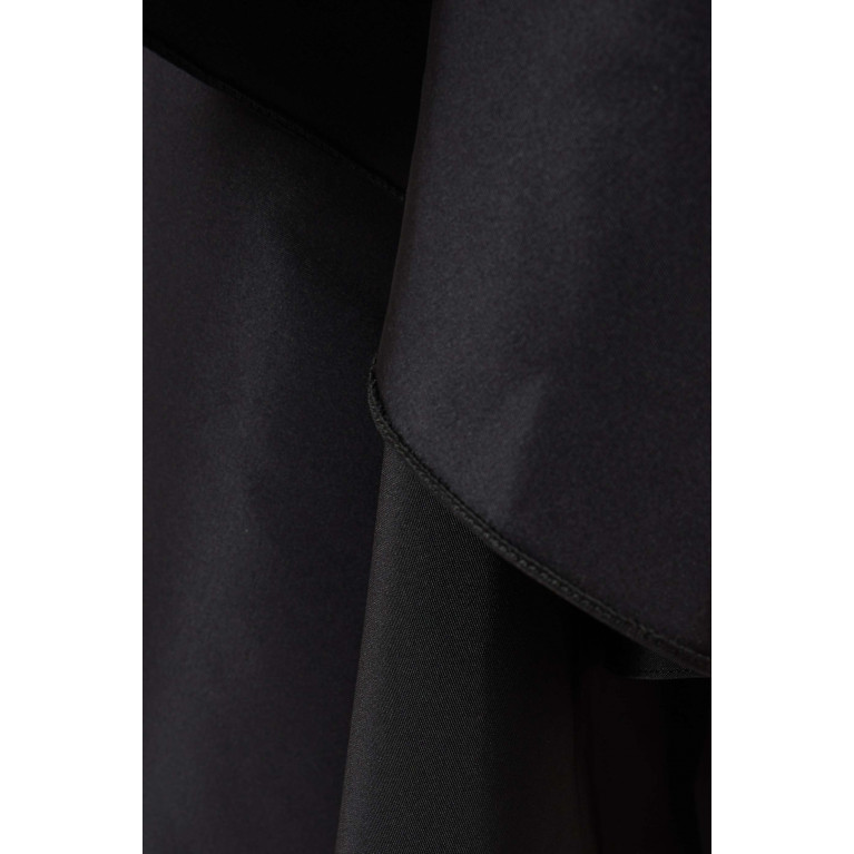 Alexander McQueen - Asymmetric Drape Midi Skirt