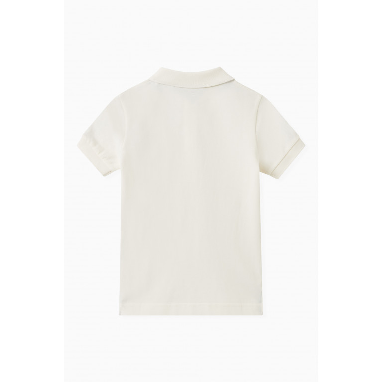 Hackett London - Logo Polo Shirt in Cotton White