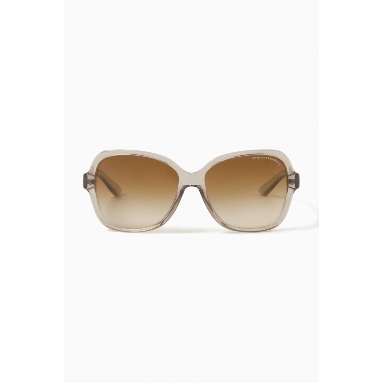 Armani Exchange - Forever Young Butterfly Sunglasses
