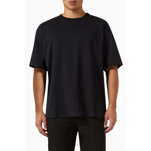 Acne Studios - Exford Face T-shirt in Cotton Black