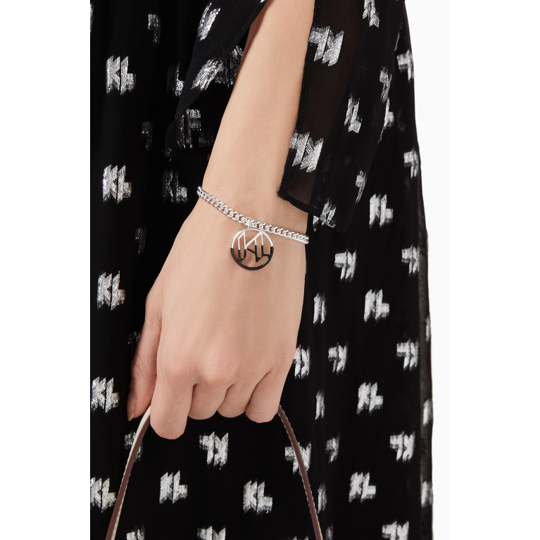 Karl Lagerfeld - K/Monogram Dip Bracelet in Brass