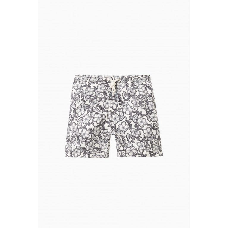Bonpoint - Floral-print Swim Shorts in Polyester