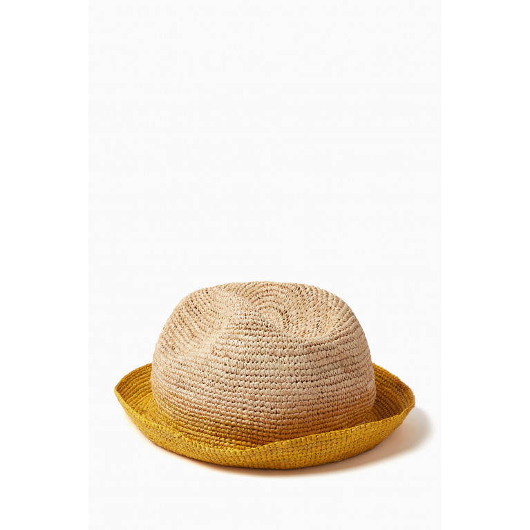 Bonpoint - Chapeau Aymon Bucket Hat in Straw
