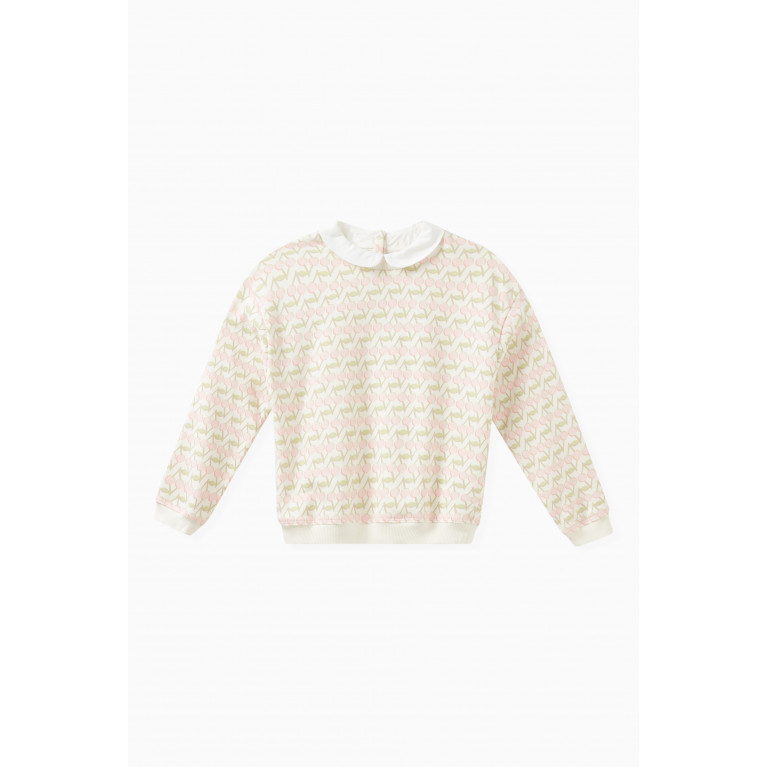 Bonpoint - Claudine Cherry-print Sweatshirt in Cotton