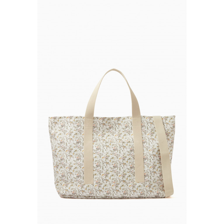 Bonpoint - Floral-print Diaper Bag in Polyester & Cotton