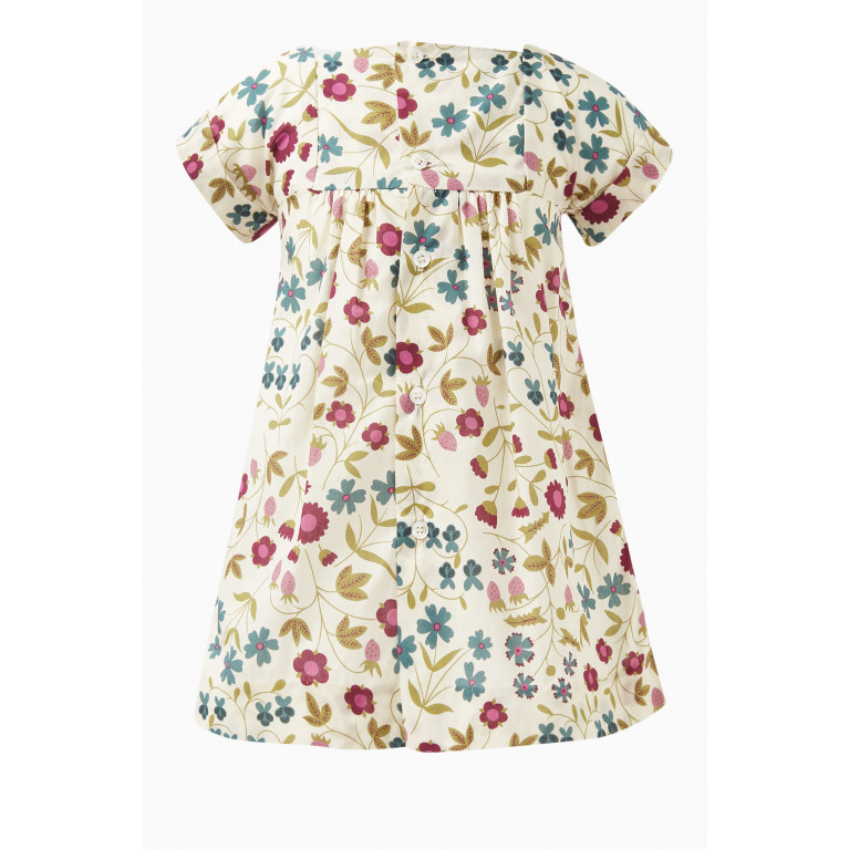 Bonpoint - Pais Floral-print Dress in Cotton