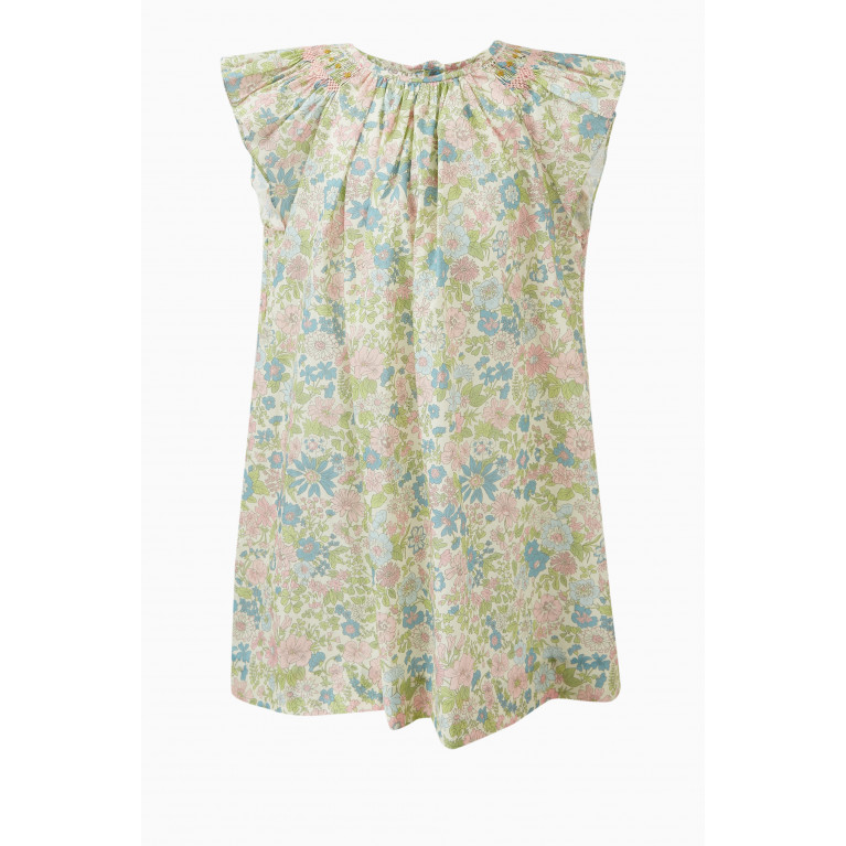 Bonpoint - Carmella Floral-print Dress in Cotton