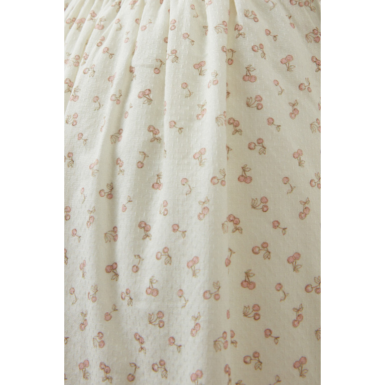 Bonpoint - Sidwell Cherry-print Dress in Cotton
